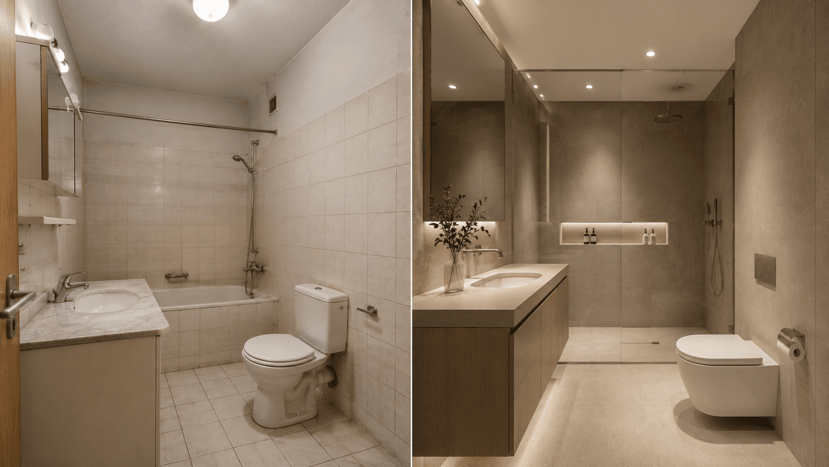 Konsept Dönüşüm Örneği — Banyo Yenileme